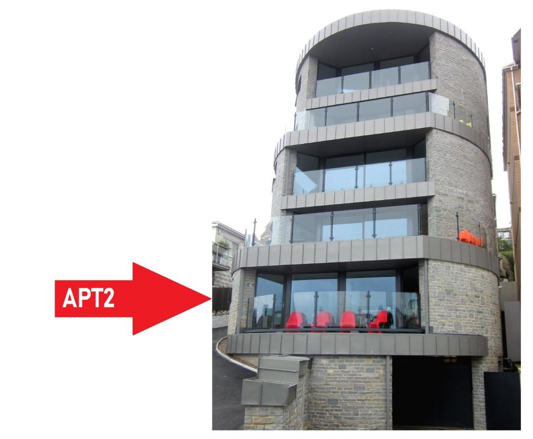 2 The View Apartments Ilfracombe - Seafront, Parking, Lift, Ev Buitenkant foto