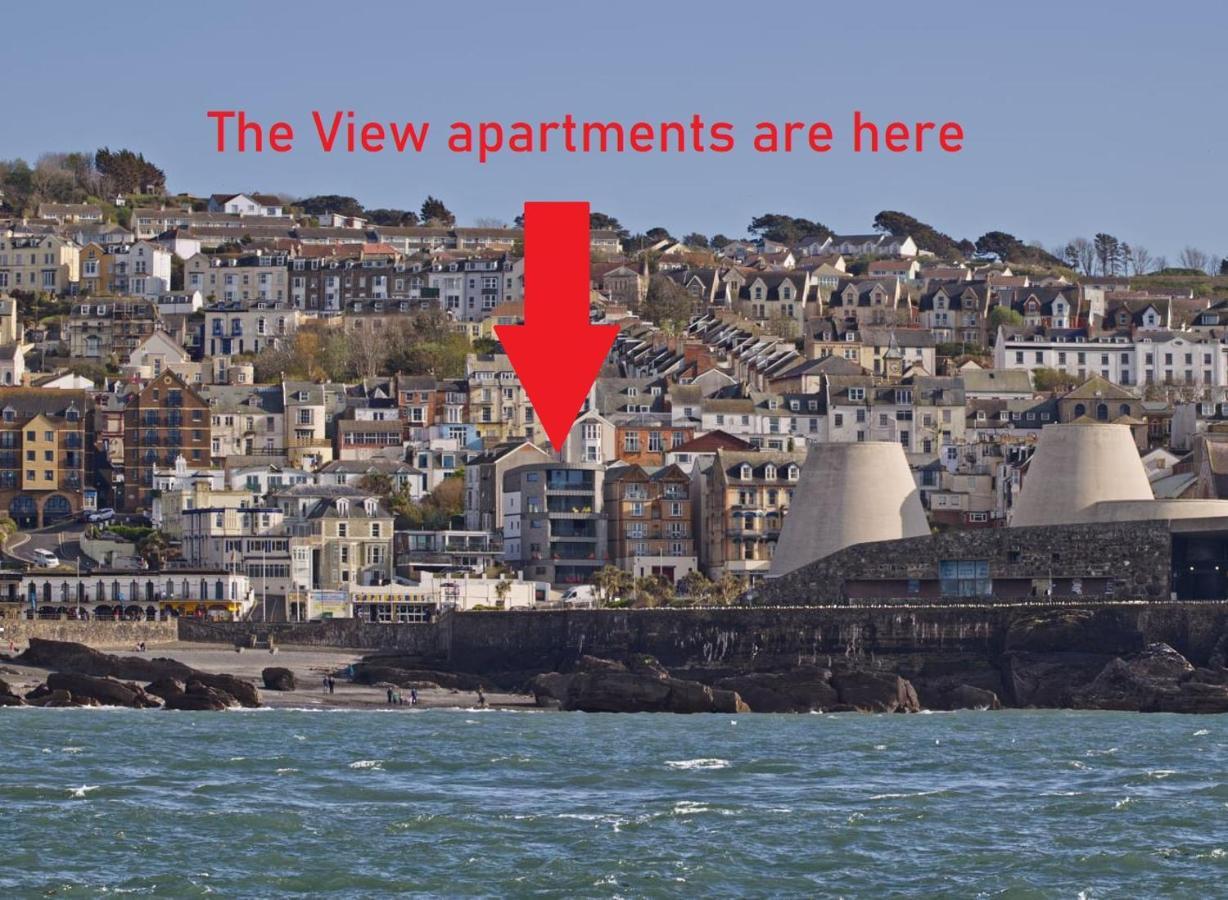 2 The View Apartments Ilfracombe - Seafront, Parking, Lift, Ev Buitenkant foto